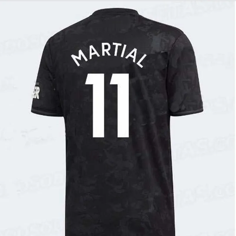 Футбольная Джерси LINGARD RASHFORD MARTIAL POGBA ALEXIS FRED футболка для взрослых LUKAKU 19/20 футболка для футбола - Цвет: shirt