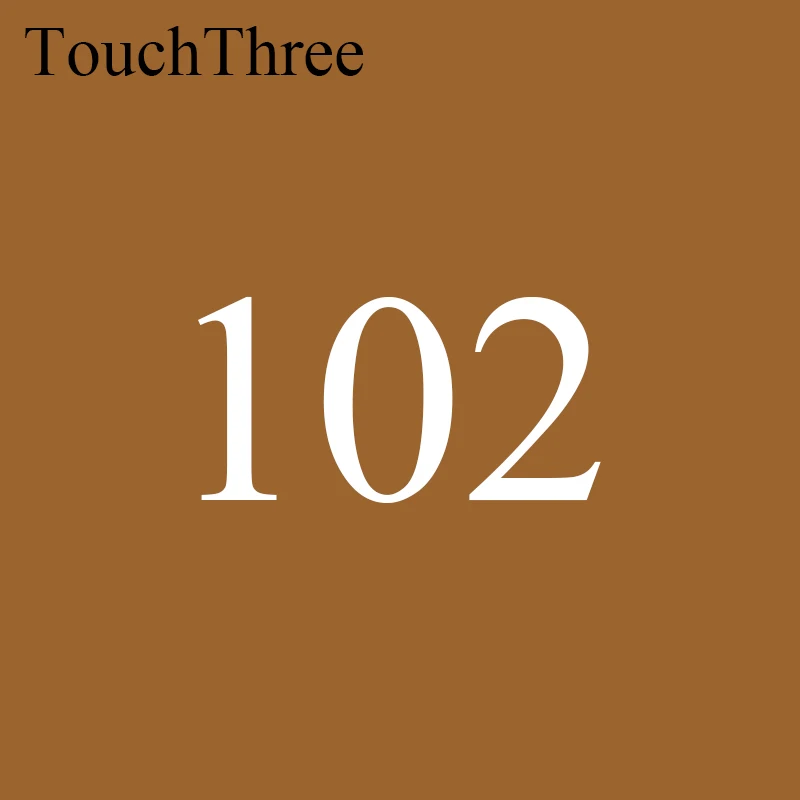 102 Touchthree на выбор, Цветной Художественный маркер на спиртовой основе, двойная головка, маркерная кисть для рисования, ручка для художника, школьные товары для рукоделия - Цвет: 102