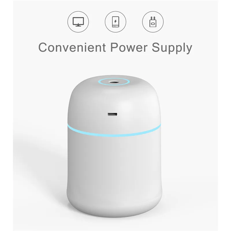 Ultrasonic Air Humidifier USB Aroma Essential Oil Diffuser Aromatherapy Air Mist Maker Home Car LED Nano Humidifier