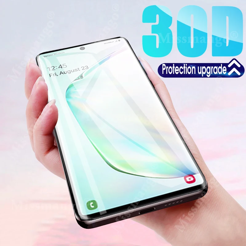 

30D Tempered Glass for Samsung Galaxy Note 10 Plus Protecrtive Glass for Samsung S10 Plus S10e 5g Screen Protector Note10 Glas