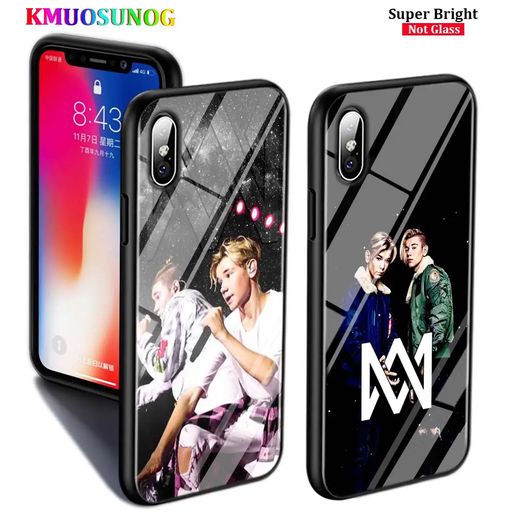 

Black Cover for iPhone 11 11Pro Max Marcus Martinus Fashion for iPhone X XR XS Max 8 7 6 6S Plus 5S Glossy Phone Case