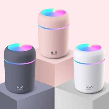 

Portable Mini Air Humidifier Purifier USB Ultrasonic Dazzle Aroma Diffuser Cold Mist With Colorful Light Air Humidifier