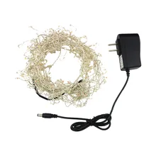 Рождественский наружный Рождественский светильник s светодиодный струнный светильник s 3 м 400 светодиодов фейерверк светильник Сказочный светильник праздничный светильник s светильник гирлянда