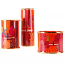 Европейская ваза с изображением лошадей, красный керамический цветочный горшок, цветочная корзина, цветочная корзина для дома в скандинавском стиле, креативное украшение, фарфоровый свадебный подарок