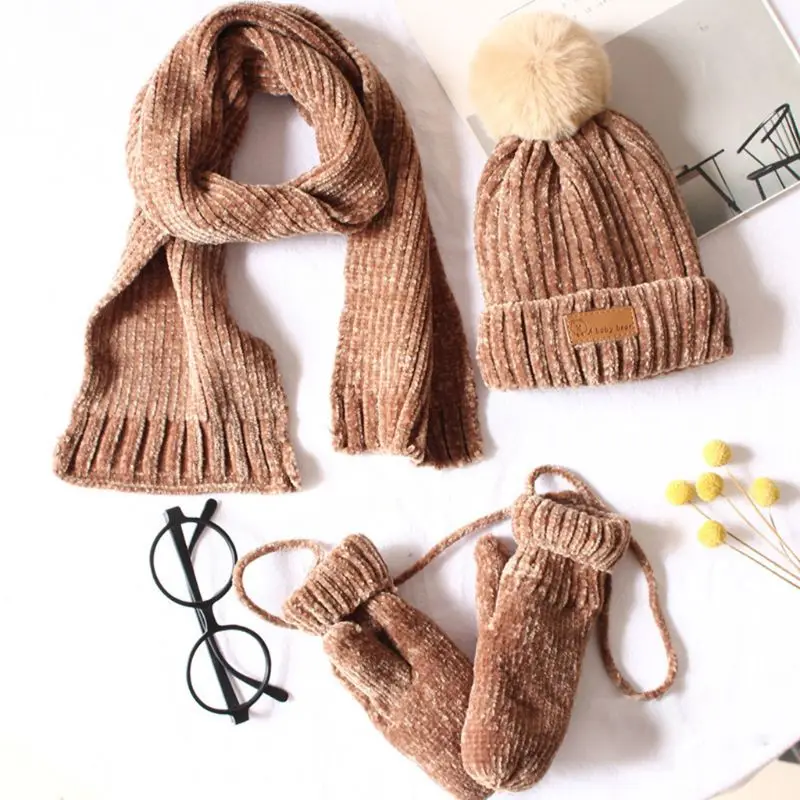 hat and glove set for toddler boy