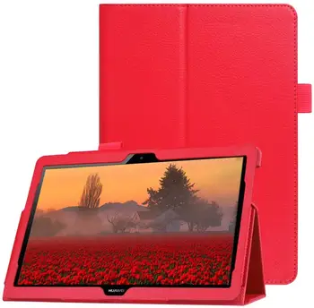 

Case for Huawei MediaPad T3 10 9.6 AGS-L09 AGS-L03 Ultra Slim Folding Stand Cover PU Case for Honor Play Pad 2 9.6" Tablet Funda
