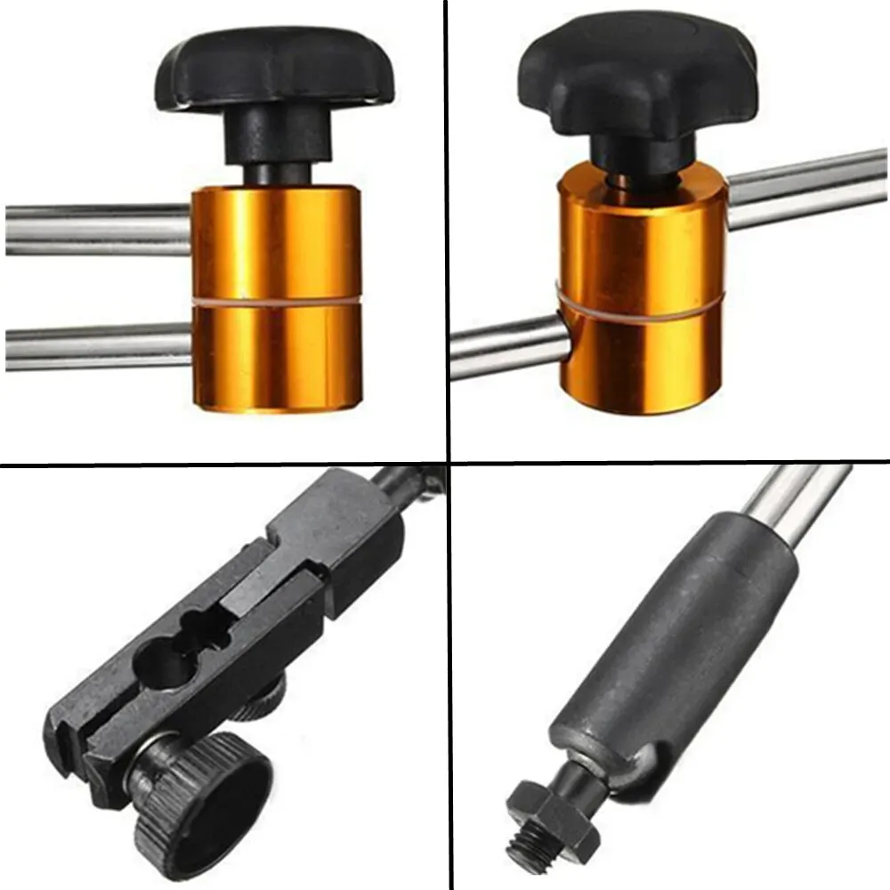 1pc Universal Magnetic Metal Base Holder Stand Dial Test Indicator Flexible Tool For Alignment Operations Measuring Tools