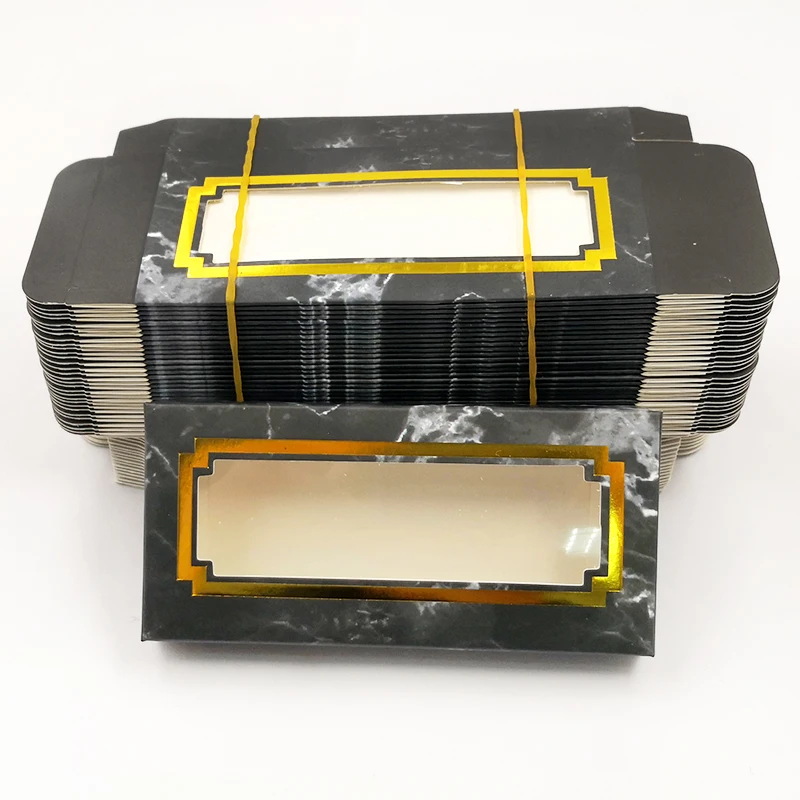 Новинка 50 шт. 25 мм упаковочная коробка для ресниц упаковка бумажная цветная