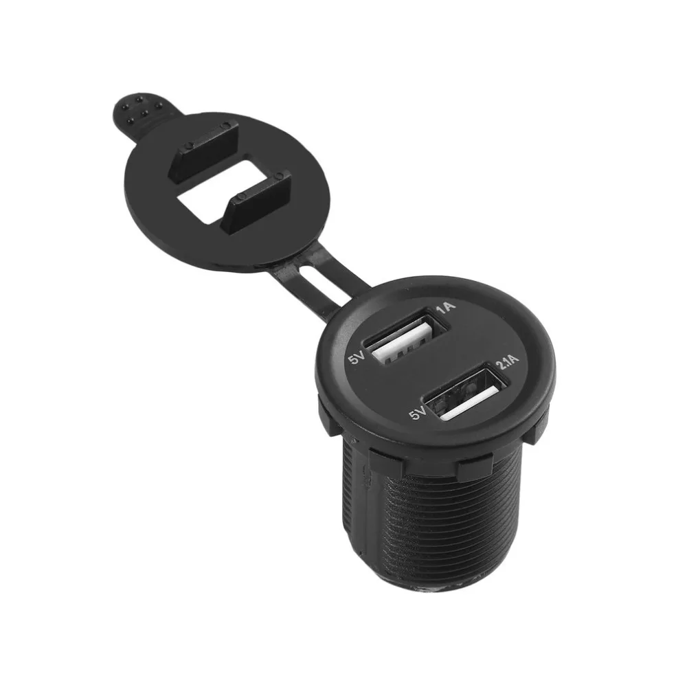 Водонепроницаемый термостойкий 12 В постоянного тока мотоцикл автомобиль 3.1A