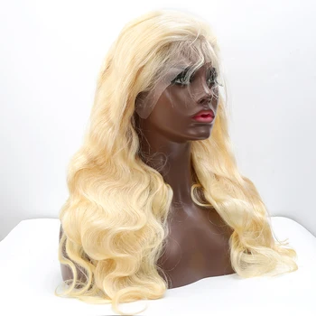 

Luvin OneCut Hair Body Wave 13x6 Lace Frontal Wig 613 blonde Lace Front Wigs Brazilian Remy Human Hair For Women Long Lace Wigs