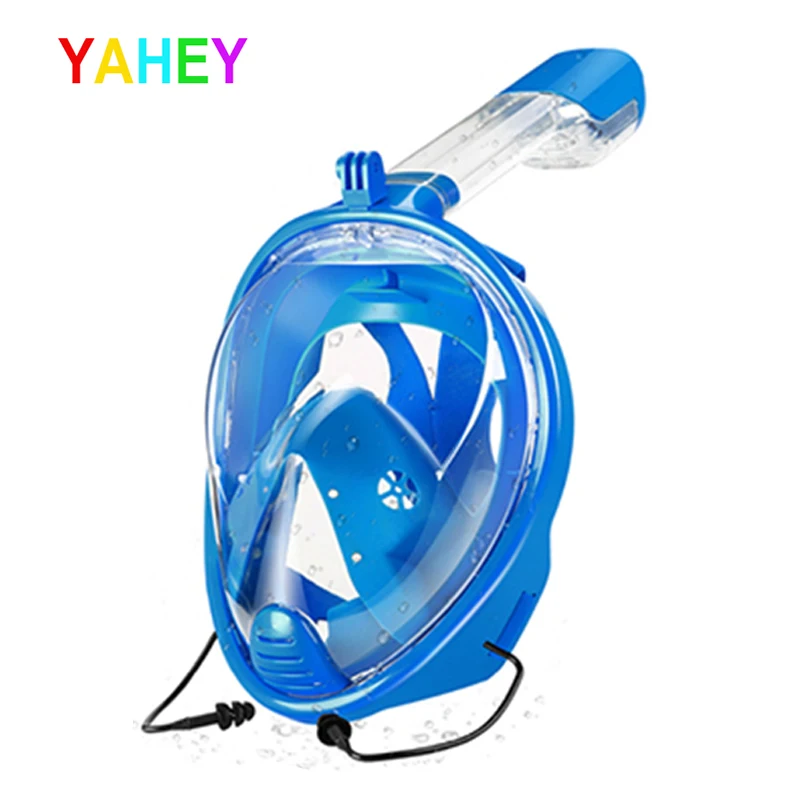 Mask SM Scuba Diving Mask Full Face Snorkel Mask Underwater Anti Fog Snorkeling Diving Mask for Women Men Kids Swimming Diving Equipment - Цвет: Mask SM