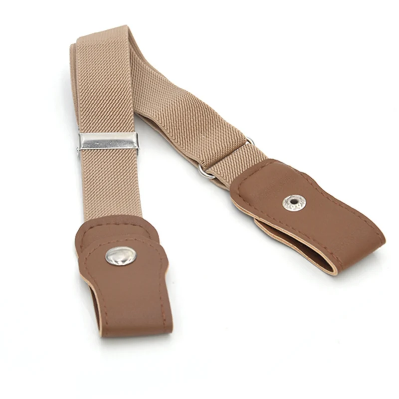 apricot belt Детские ремни для девочек и мальчиков; эластичный пояс без пряжки; riem zonder gesp vrije; эластичный пояс; модная одежда; ceinture enfant - Цвет: apricot belt