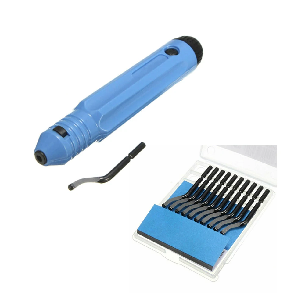 HSS M2 NB1100 Burr Handle With 10 Cutters With BS1010 Deburring Tool Equipments
