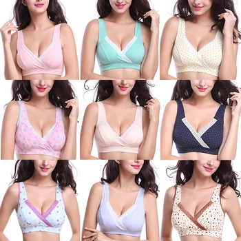 

Nursing Bra Maternity Pregnancy Breast Feeding Bras For Women BraMaternity Panties Underwear Panties Set Sports Nursing