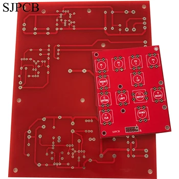 

SJPCB Red Mask Color Have a Quotation Order From Aliexpress File Gerber to Send us For Production PWB Prototype Quick Service