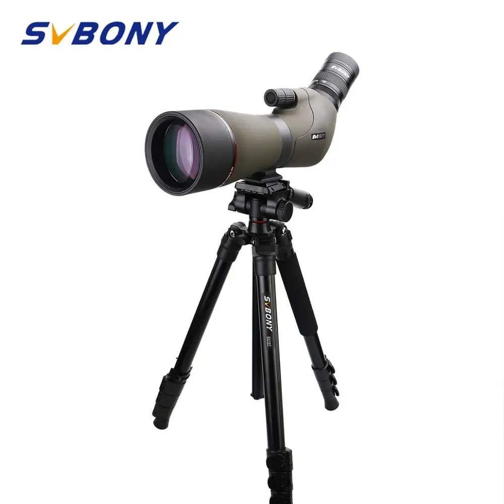 Svbony 2060x80 Zoom Spotting Scope Nitrogen Filled Sv46 Telescope Dual