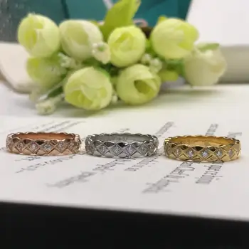 

2020 new charm cross diamond female ring popular fashion rhinestone wedding ring female