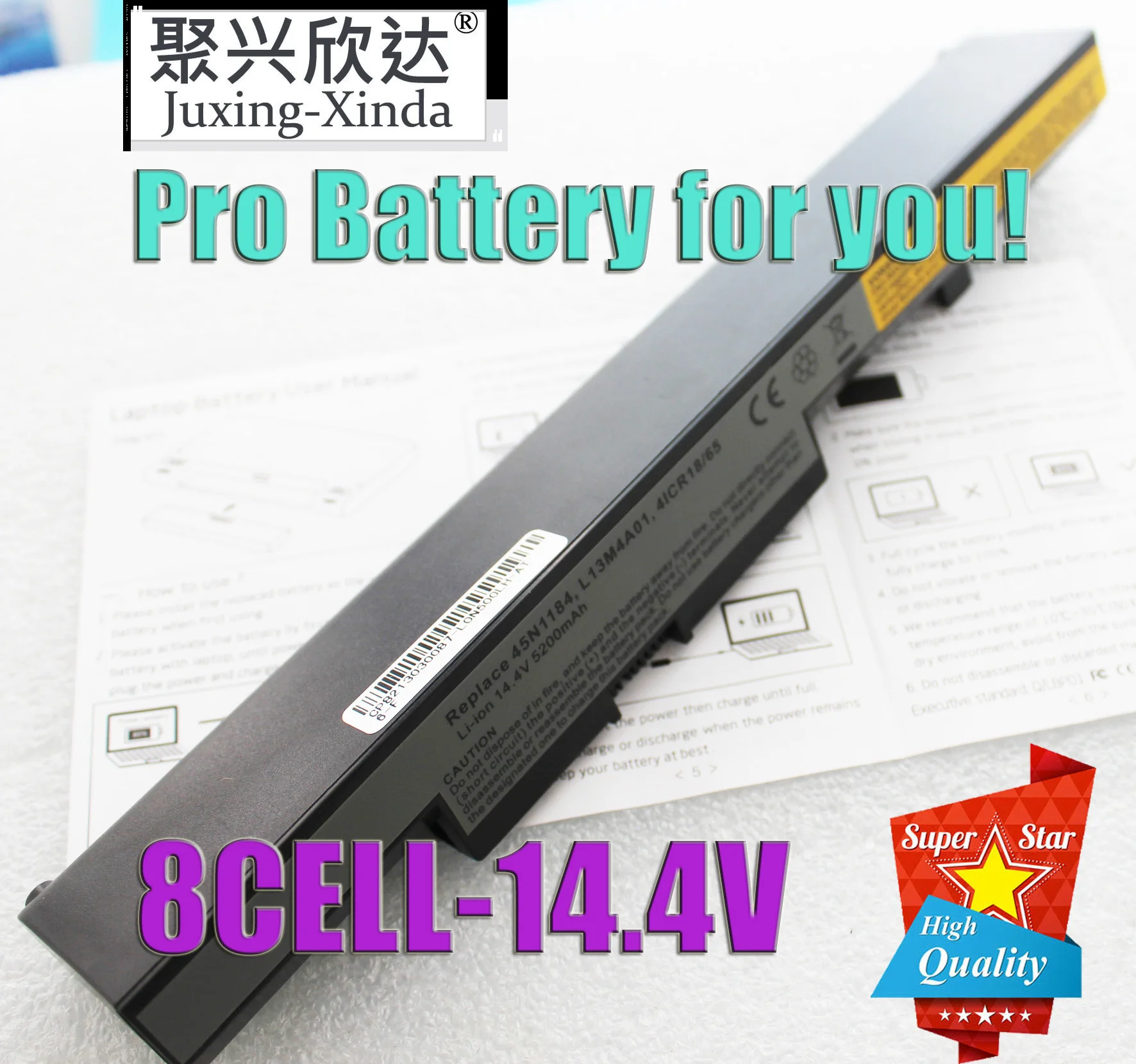 

Laptop Battery for Lenovo B50-70 B40-70 B50-30 B50-45 B40-30 B50-80 M4450 M4400 M4400A L13S4A01 L13M4A01 L13L4A01 N40 N50 V4400