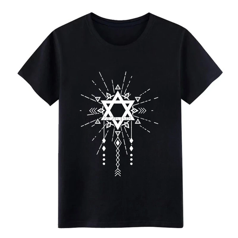 

Men Star of David Israel Jerusalem Jewish t shirt Designs Short Sleeve S-3xl Standard Cute Building Spring Unique shirt