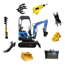 

Mini Excavator 1 Ton Small Mini Digger Crawler Excavator For Garden