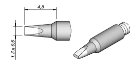 JBC C210-008 ПАЯЛЬНЫЕ НАКОНЕЧНИКИ для паяльной станции JBC