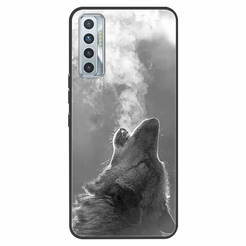 Cute Cartoon Shockproof Soft Silicone TPU Back Cover