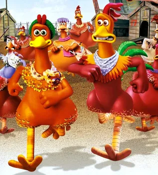 

JMINE Div 5D Cartoon Chicken Full Diamond Painting cross stitch kits art High Quality Animal 3D paint by diamonds