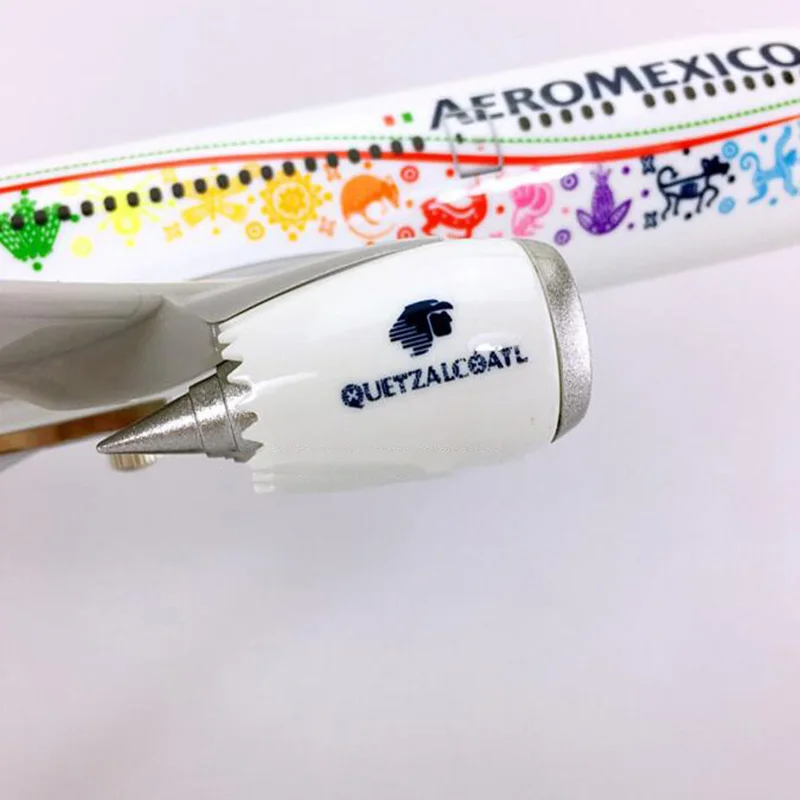 Коллекция дисплеев 1:150 Boeing B787-800 модель aeroexico airbus из металлического сплава 35 см самолет для детей