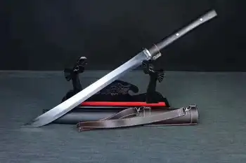 

Chinese Kung Fu Sword Saber Sharp HRC60 Manganese Steel Wushu Broadsword Da Dao