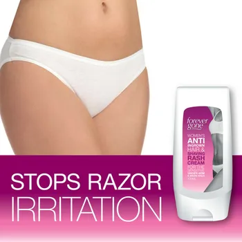 

FOREVER GONE WOMENS INGROWN HAIR CREAM FOR SENSITIVE UNDERARM & BIKINI LINE