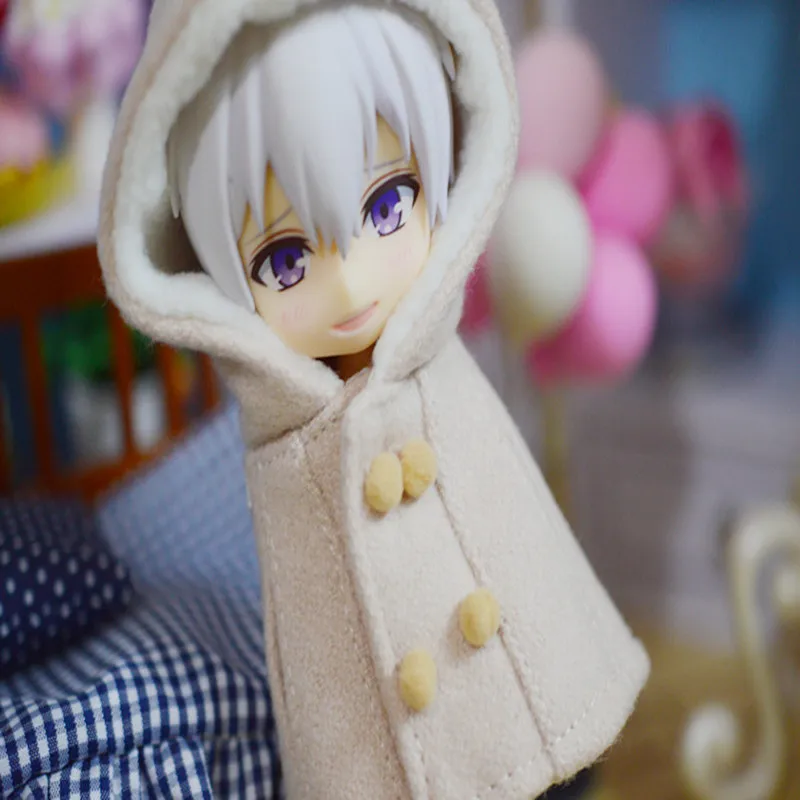 [1/12 плащ с капюшоном для куклы] OB11 пальто Obitsu11 одежда (подходит BJD12 Cu-пакет