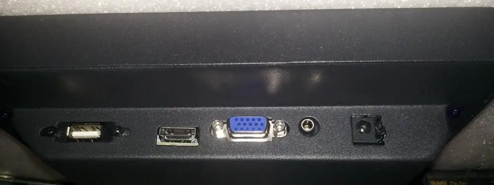 12," 4:3 800*600 hdmi vga usb вход открытая рамка водонепроницаемый металлический корпус настенный резистивный сенсорный экран промышленный монитор - Цвет: USB
