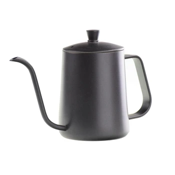 

600ML Stainless Steel Coffee Kettle Teapot Coffee Kettle with handle Style V60 Tea and Coffee Drip Kettle