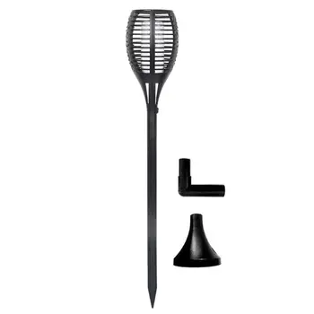 

Solar Flame Torch Lights Outdoor Waterproof Flickering Flame Garden Lights Spotlights Auto On/Off Dusk to Dawn for Yard Pathway