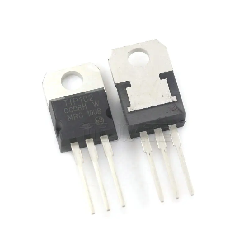 10pcs-TIP102-TO-220-T1P102-Darlington-transistor