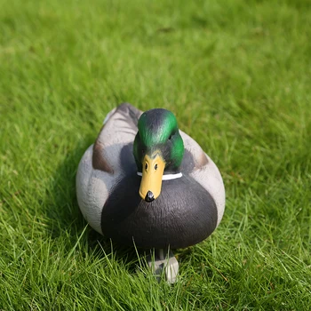 Plastikowe realistyczne krzyżówka kaczka przynęta pływające Drake kaczka przynęta na polowanie tanie i dobre opinie Tooyful CN (pochodzenie) Duck Decoy