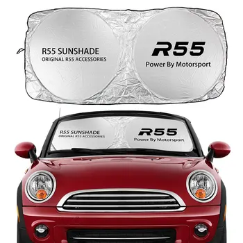 

Car Front Window Sunshades Sun Insulations Blocks Car Windshield Sunshades Covers Flodable Visors for Mini R55 Auto Accessories