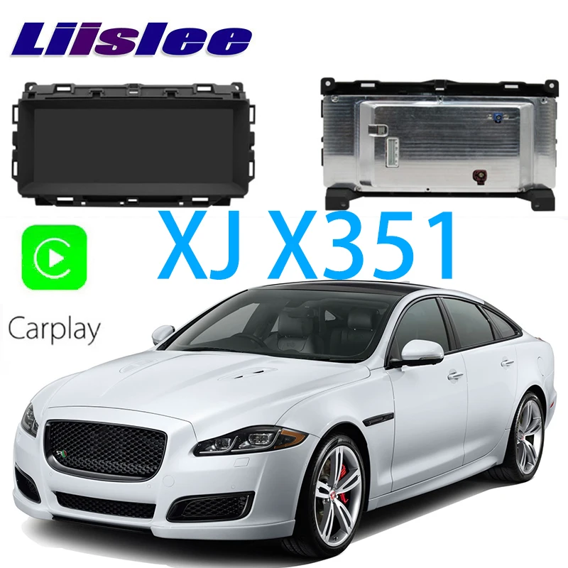 LiisLee Автомобильный мультимедийный GPS аудио Hi Fi Радио стерео для Jaguar XJ X351 2009 ~ 2018