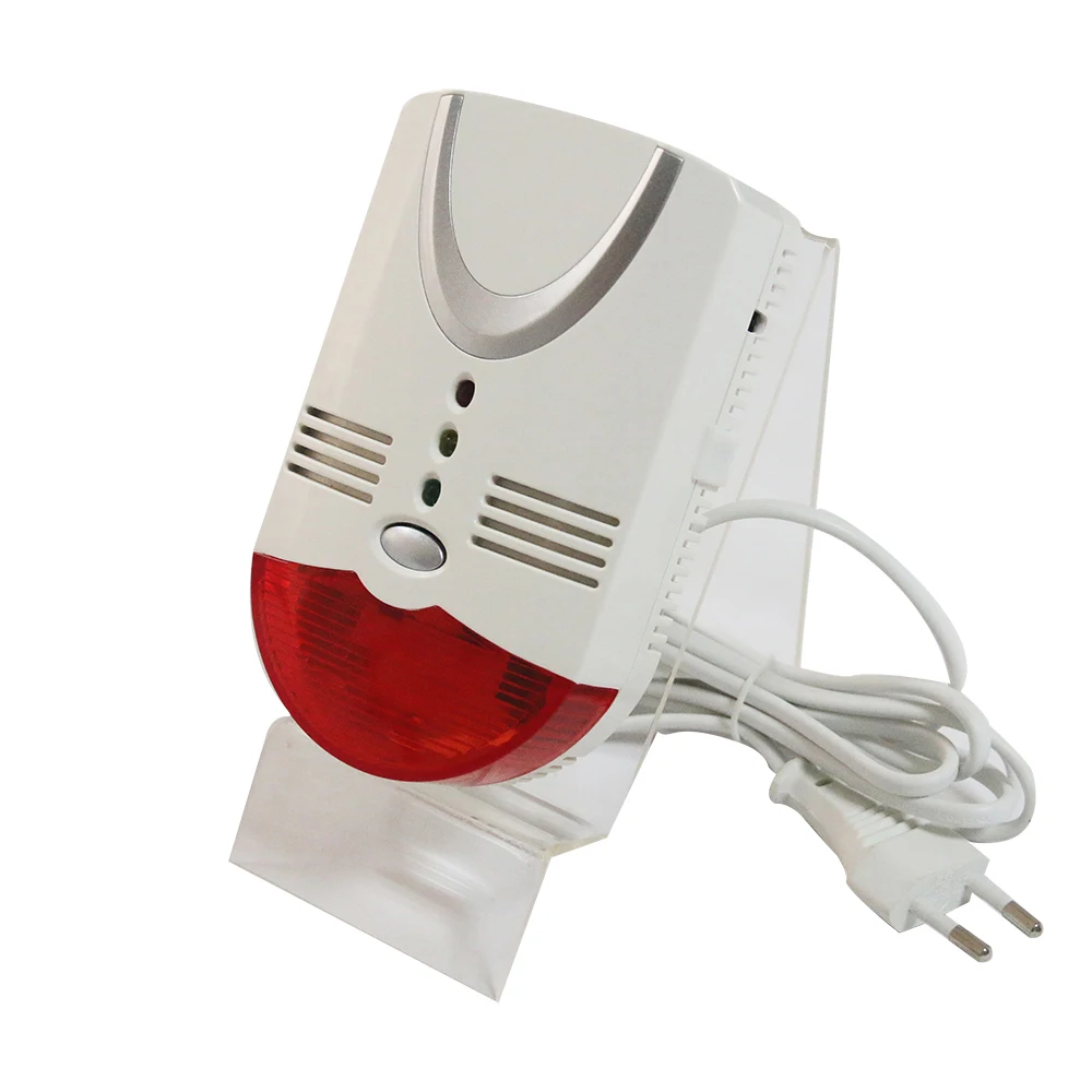 GK CO-alarma de Gas Natural y monóxido de carbono, probador CH4 2 en 1 para seguridad del hogar, Detector de Gas de intoxicación para regalo