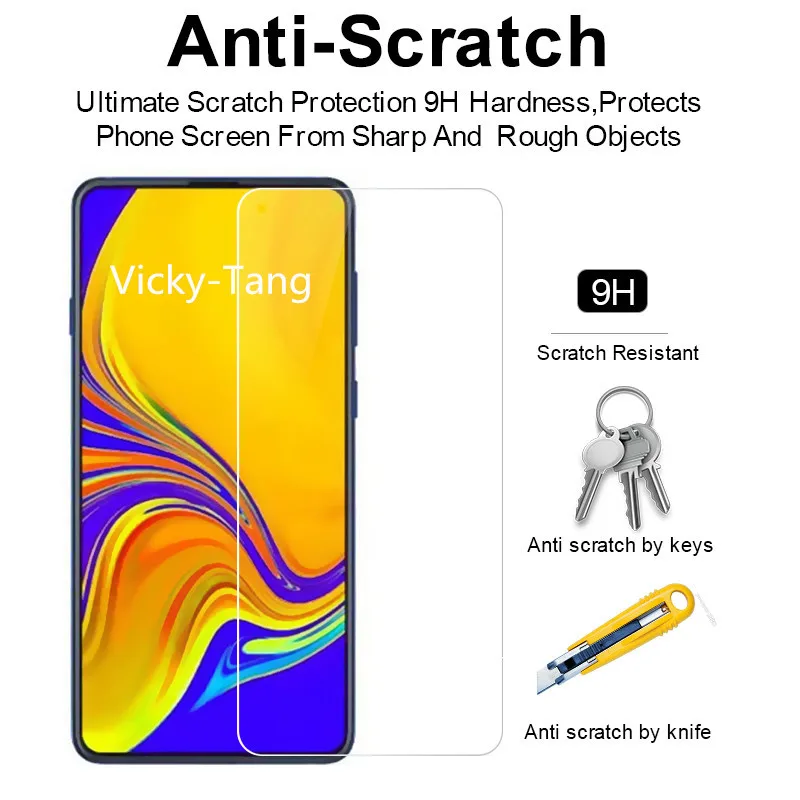 1 шт. закаленное против царапин стекло для samsung Galaxy A90 2019 протектор экрана 9H 2.5D