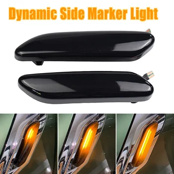 

Flowing Mirror Indicator Blinker Dynamic LED Turn Signal Side Marker Light For Mini R60 Countryman R61 Paceman 2012-