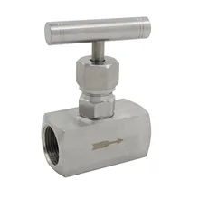 Игольчатый клапан BSP из углеродистой стали, нержавеющая сталь 201/304/316, управление потоком, запорный игольчатый клапан, клапан DN40 DN50