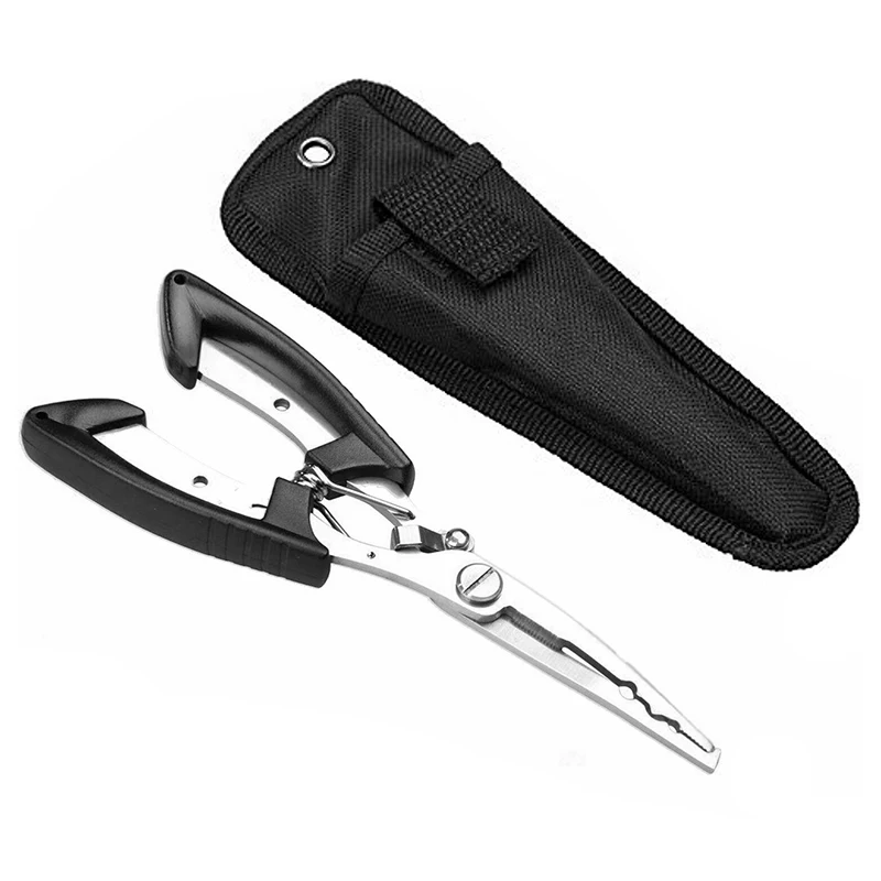 1pc Multifunction Fishing Pliers Stainless Steel Hook Remover Portable Tackle for Outdoor Camping Hiking 80g | Спорт и развлечения