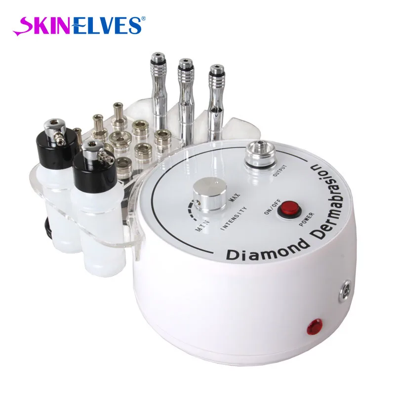 

3 in 1 Diamond Microdermabrasion Machine Vacuum Spray Therapy Microdermabrasion Machine For Exfoliation Facial Care SPA