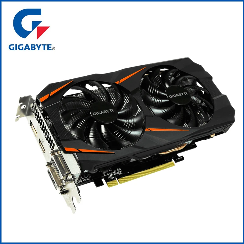 Видеокарта Gigabyte GTX 1060 WINDFORCE OC 3g NVIDIA GeForce Интегрированная для ПК видеокарты с B GDDR5
