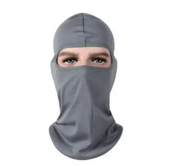 Маска для лица мотоциклетная тактическая маска для лица Лыжная маска Cagoule Visage маска для всего лица Гангстерская маска - Цвет: Розовый