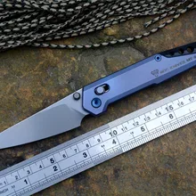 NOC ножи MT04 осевой складной нож M390 лезвие TC4 ручка Керамический шарикоподшипник шайба Открытый Отдых Охота карманный нож шеф-повара