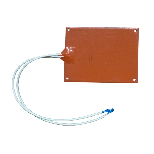 220v 400 w 300x475mm силиконовый нагреватель с 100 k Термистор клейкой задней части с 4 отверстиями в уголке
