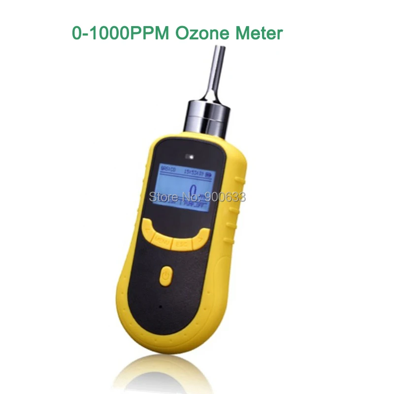 

0-1000PPM Portable O3 Gas Leak Sensor Digital Ozone Gas Leakage Detector