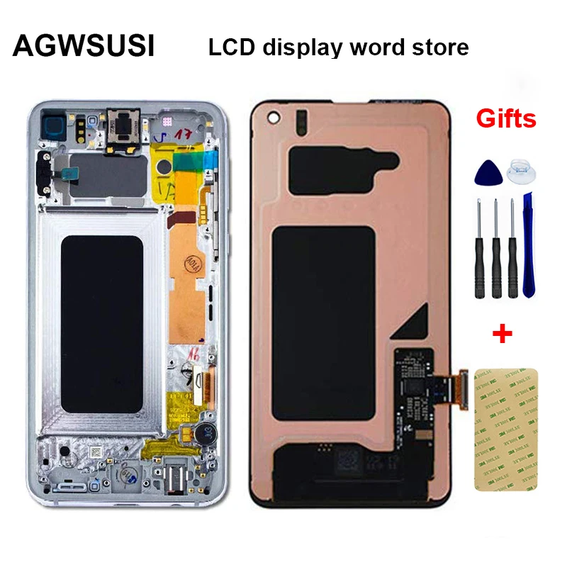 

AMOLED For Samsung Galaxy S10e G970F/DS G970U G970W SM-G9700 LCD Display Touch Screen Assembly LCD Replacement
